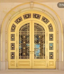 Cửa chính sắt mỹ thuật