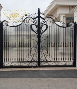 cầu thang sắt mỹ thuật 