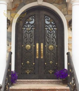 Cửa chính sắt mỹ thuật