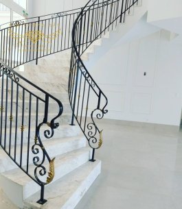 cầu thang sắt mỹ thuật 