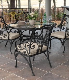 Bàn ghế sắt mỹ thuật