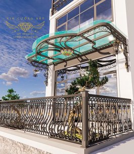 Mái Kính Sắt Mỹ Thuật